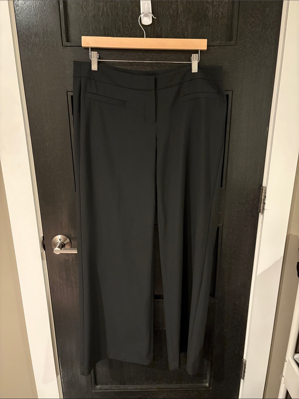 Express Design Studio Editor Wide-Leg Trousers black 12